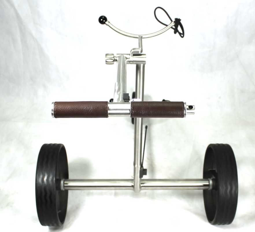 Kingfisher® K2, Golftrolley elektrisch und schnell-klappbar, Bedienung durch Drehregler, 42mm High-Tech-Antriebe "Made in Germany", Bergabfahrbremse